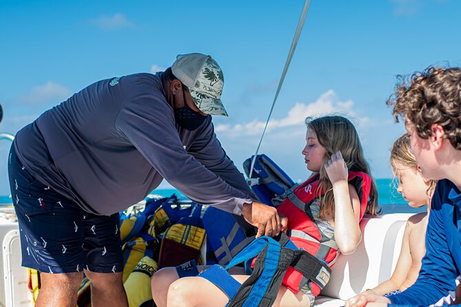 1 Hour Private Parasailing Charter, Grace Bay, Providenciales - Flying above Grace Bay for a private hour