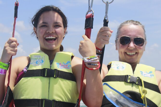 2 in 1 Parasailing and Jet Sky Tour in Cancun - The Jet Ski ride is fast, but not open-water touring