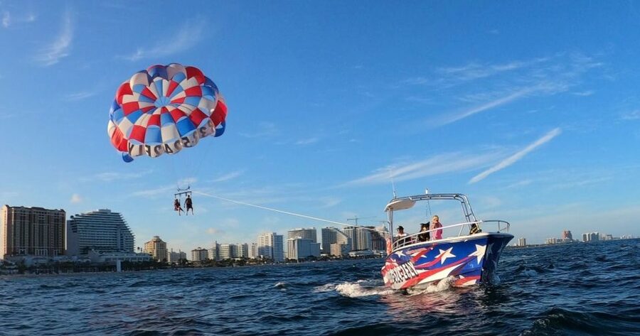 90-Minute Parasailing Adventure in Anna Maria Island, FL - The Boat Ride Sets the Pace