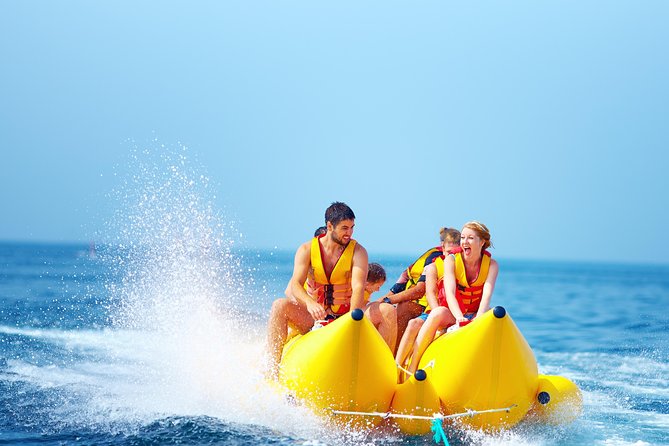 Bahamas Watersports Adventure: Parasail, Jet Ski, Banana Boat - Three Nassau water sports in one compact outing