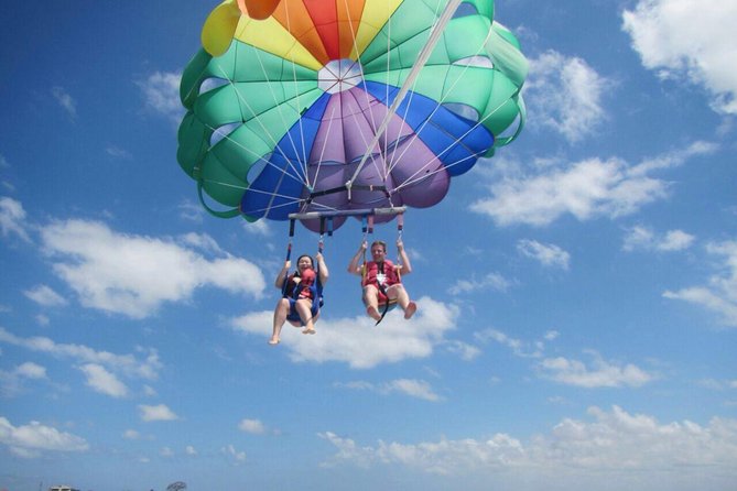 Bali Best Watersport Sea walker,Parasailing adventure,Jet sky - Parasailing over the Bali coast