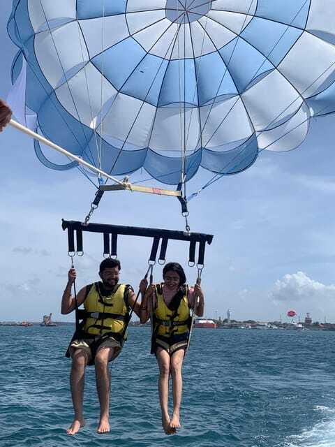 Bali: Watersport Rolling Donut Parasailing Jetski Exclusive - Parasailing gives you the best view