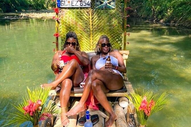 Bamboo Rafting, Limestone Foot Massage, Parasailing Private Tour - From Lethe Estate to the beach