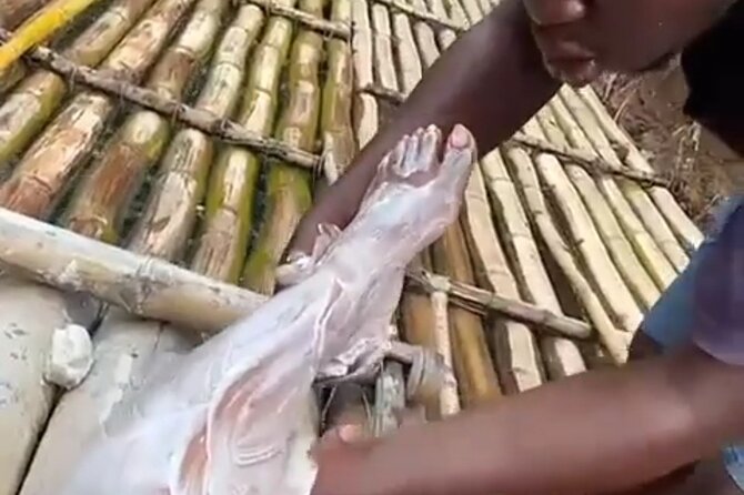 Bamboo Rafting, Limestone Foot Massage, Parasailing Private Tour - Practical value at $255 per person