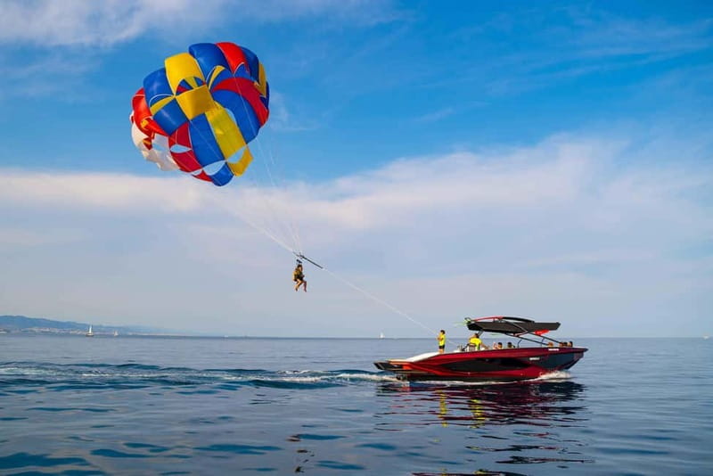 Barcelona: Parasailing magic flight and views above the sea - Key points before you book