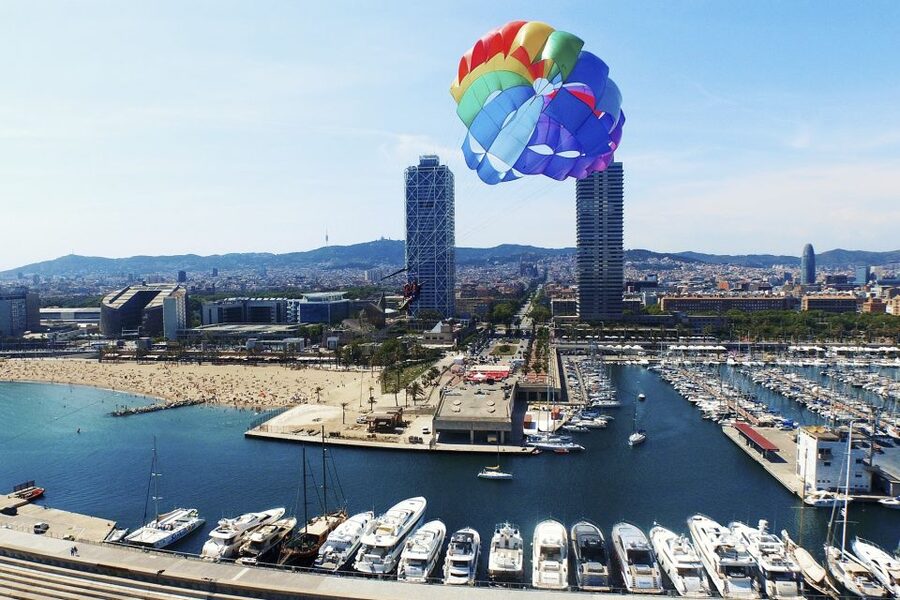 Barcelona: Small-Group Parasailing Experience - What Happens During the 12-Minute Flight