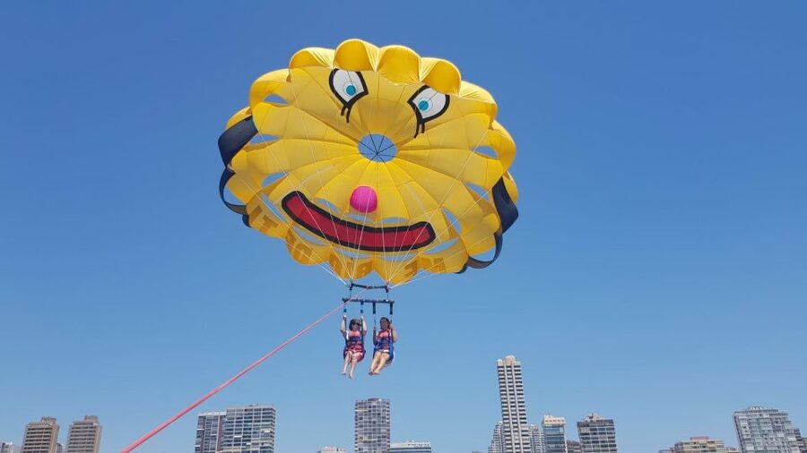 Benidorm: Parasailing Boat Trip with Costa Blanca Views - Ten minutes above the Costa Blanca