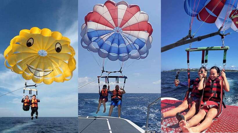 Boracay Parasailing with Insta 360 - Meeting at White Beach in front of Astoria Boracay