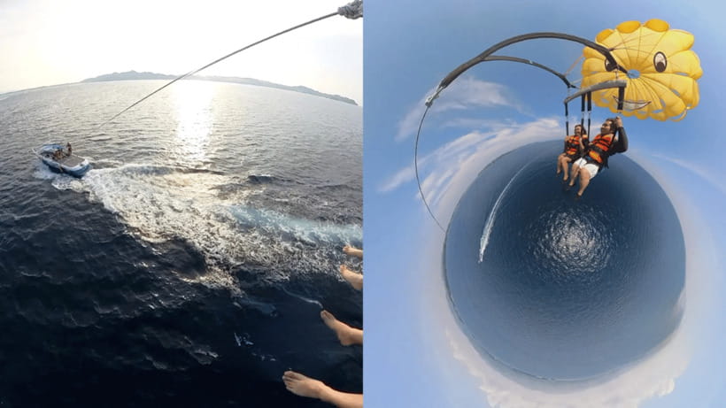 Boracay Parasailing with Insta 360 - Is $45 good value for 15 minutes?