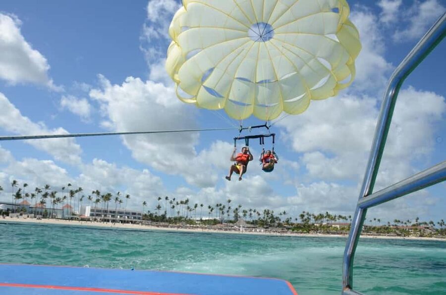 Buggy Tour and Parasailing Experience - Coffee, cave, and the sales stops