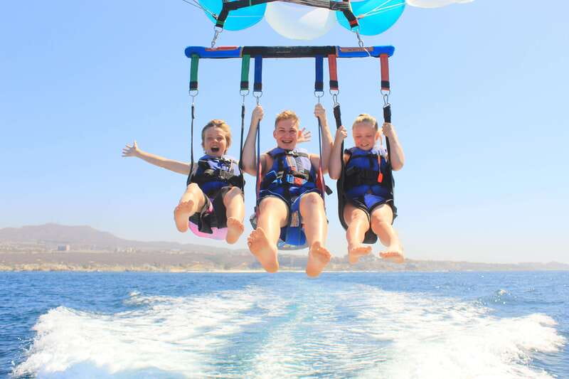 Cabo San Lucas: Parasailing Experience - The safety briefing and harness setup