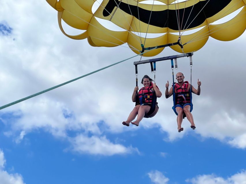Cala Bona: Parasailing Experience - The crew can make or break the outing