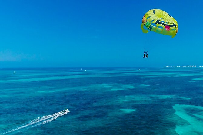 Cancun Combo Adventure: 4-Reef Stop Snorkeling and Parasail Ride - Booking details that affect your decision