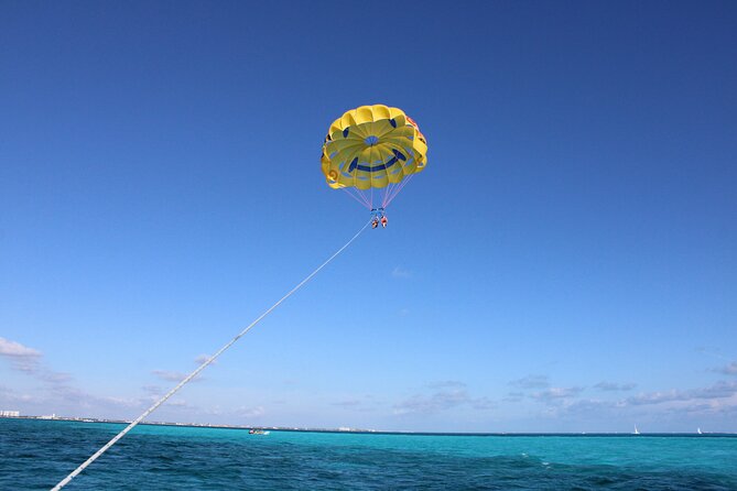 Cancun Fly and Swim Parasailing and Snorkeling Combo Tour - The Blessings at Cancun’s underwater museum