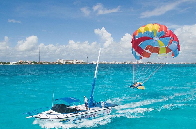 Cancun Parasailing Adventure - From safety briefing to the first lift