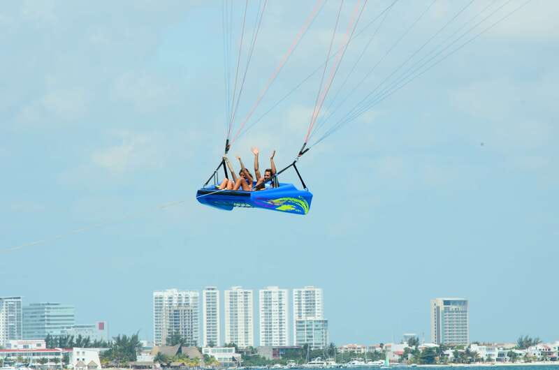 Cancún: Skyrider Parasailing Experience - Rising above Nichupté Lagoon