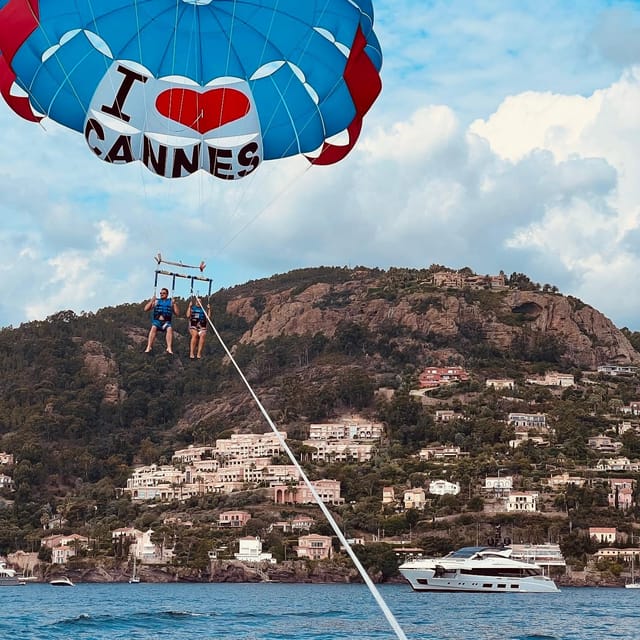 Cannes: Parasailing Experience for Couples, Family & Friends - From Port du Béal to the Open Water