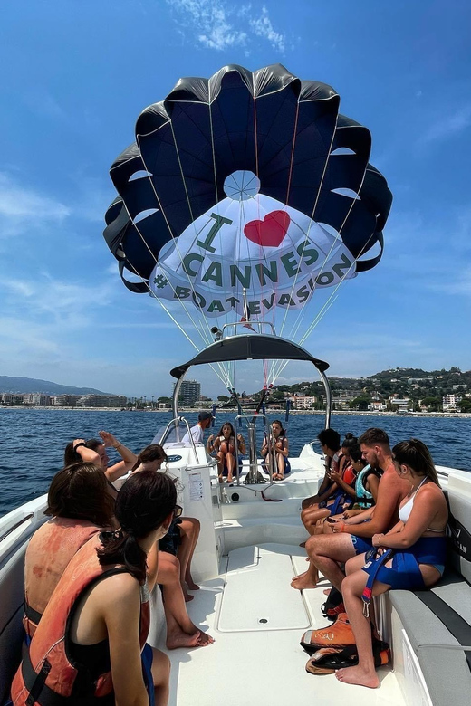 Cannes: Parasailing Experience for Couples, Family & Friends - Taking Off Without Getting Wet