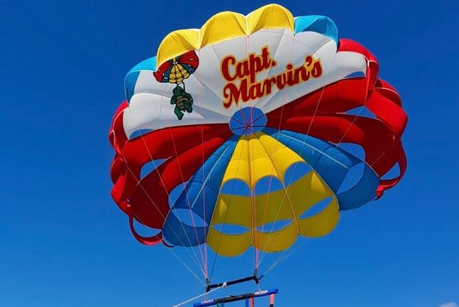 Capt Marvin Watersports / Parasail - Private Tour - The optional water dip