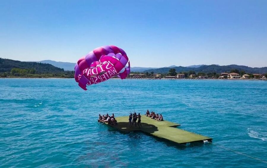 Corfu: Parasailing Experience for 2 in Sidari - Rising above Canal d’Amour and the Ionian Sea