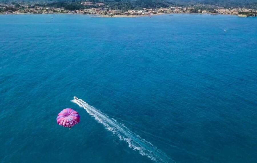Corfu: Parasailing Experience for 2 in Sidari - What the five minutes in the air feel like