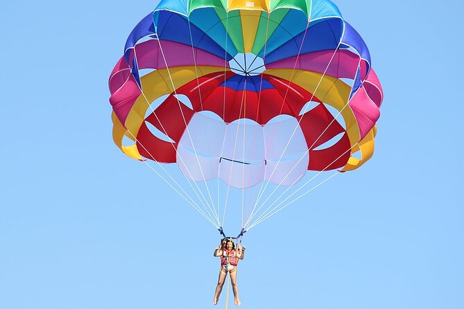 Corfu Parasailing - Fly High in the Sky - The views and the real value of the price