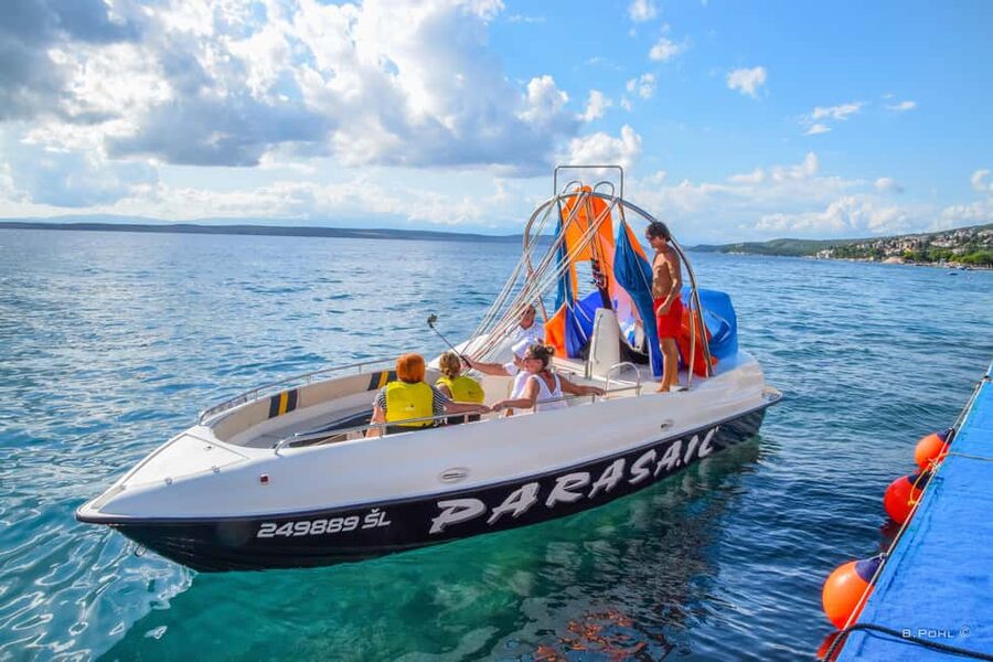 Crikvenica: Parasailing Experience Over the Adriatic Sea - Taking Off From Crni Mol in Crikvenica
