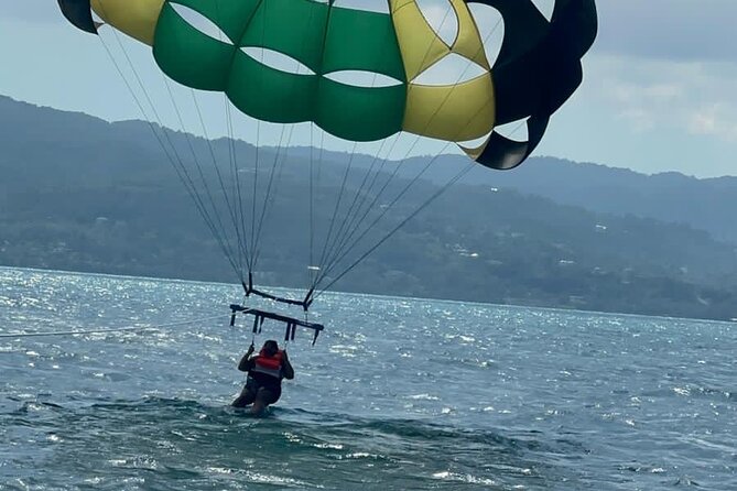 Customized Parasailing & JET-SKI - From Montego Bay Pickup to Tropical Bliss
