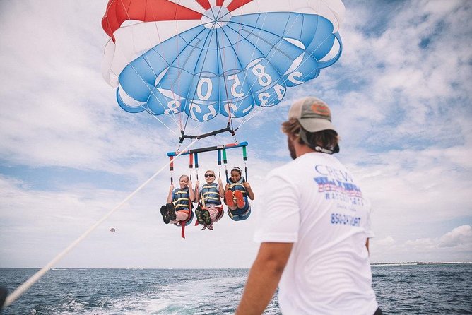 Destin Parasailing Trips - The Boat Ride and the Flight