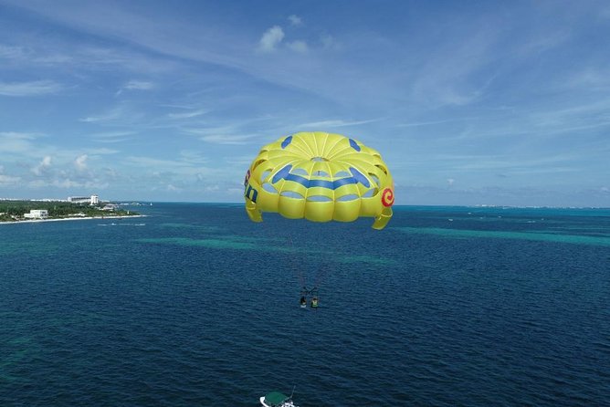 Fly Above Cancun Bay: Parasailing Experience - The view from 262 feet