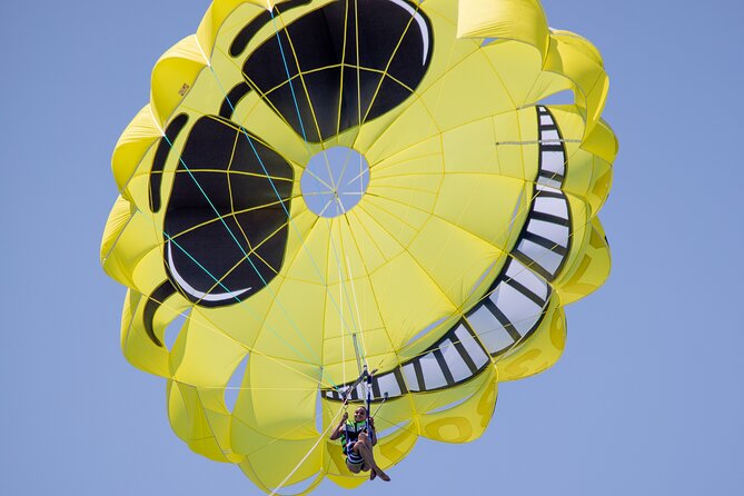 fly with our ascending parachute - The Conero Riviera from above