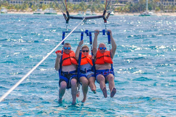 From Punta Cana: Amazing Activity Parasailing Hotel pickup - How the Shared Boat Affects the Price