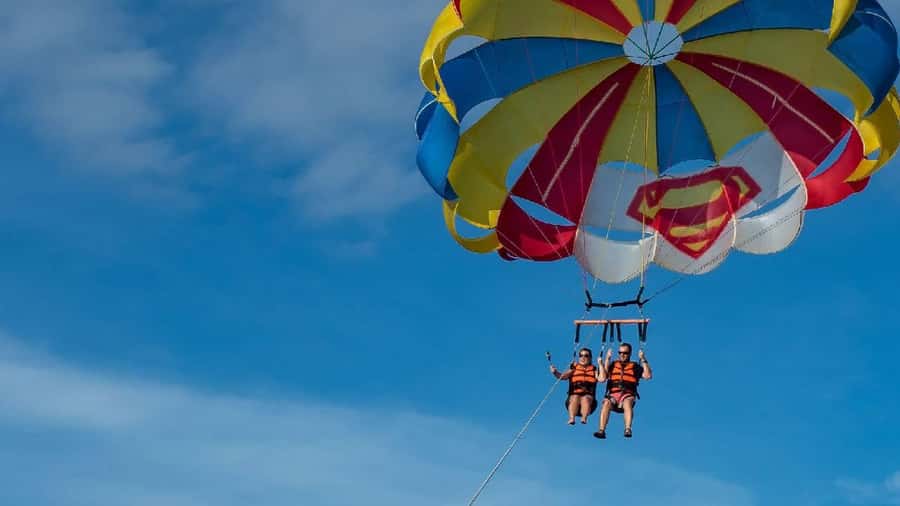 From Sharm El-Sheikh: Sharm El-Maya Parasailing Adventure - Boarding the speedboat at Sharm El-Maya
