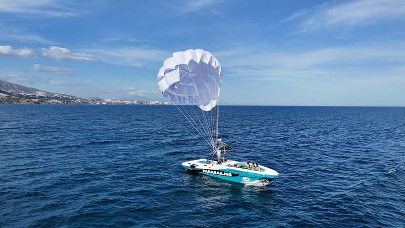 Fuengirola: Best luxury parasailing in Fuengirola - Flying 250 meters above Fuengirola