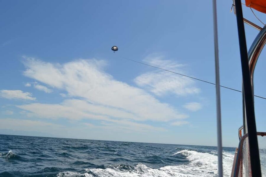 Fuengirola: The Best Parasailing Experience in Fuengirola - Takeoff From the Winch Boat
