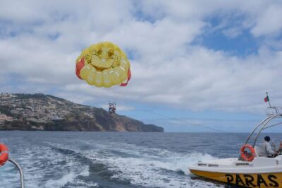 Parasailing Tour on the Coast of Madeira Island
