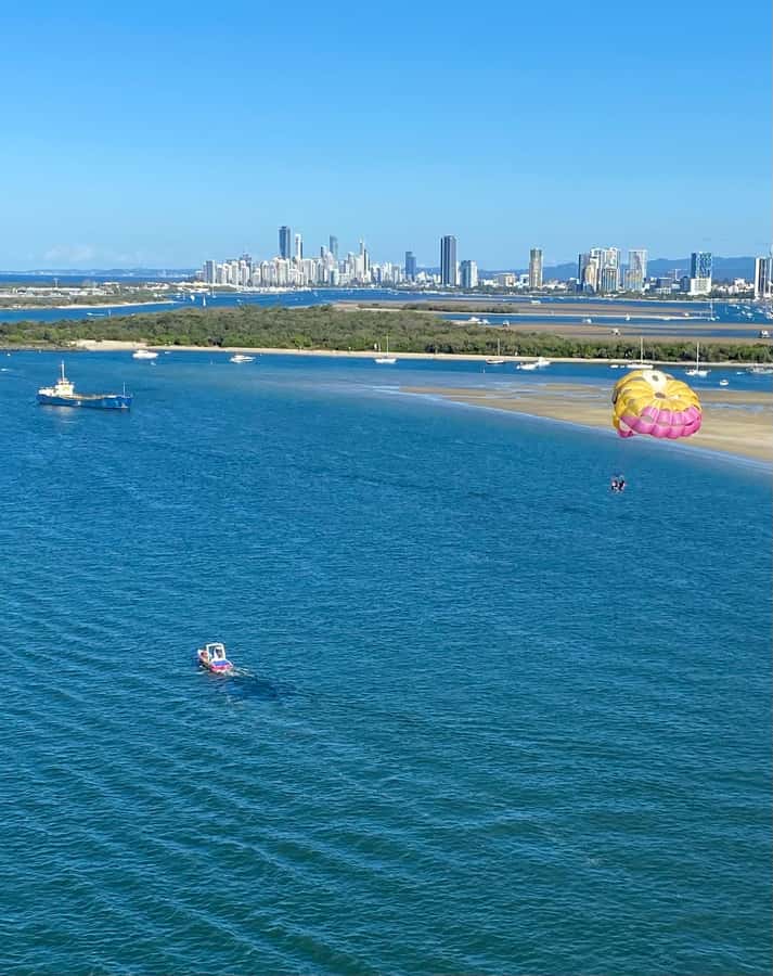 Gold Coast: Parasailing in Surfers Paradise - The view is the real attraction