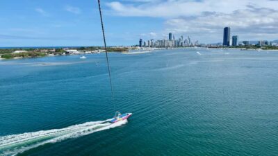 Parasailing in Surfers Paradise
