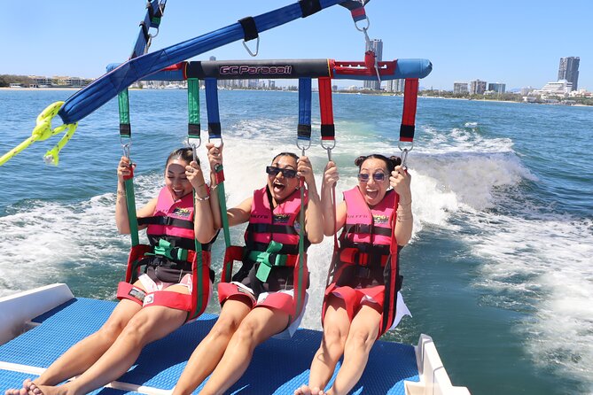 Gold Coast Parasailing – Tandem & Triple Flights - Tandem and triple flights for couples and families