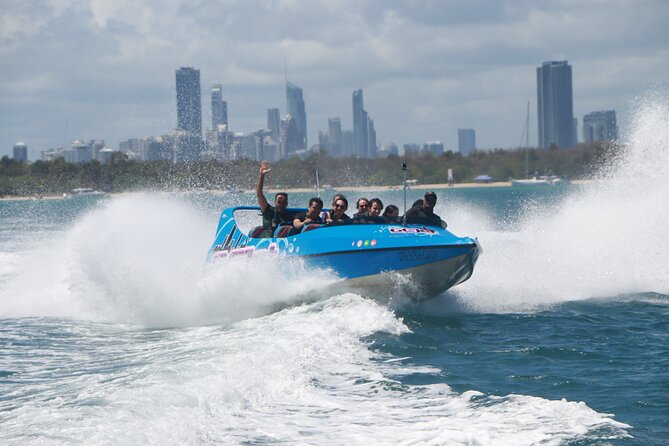Gold Coast & Surfers Paradise - Parasail & V8 Jetboat Combo - Key points at a glance