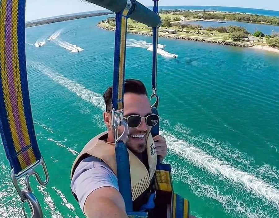 Gold Coast: Surfers Parasailing with Free Photos - Booking, cancellations, and timing