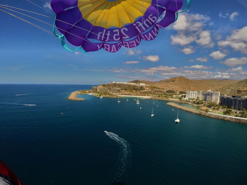 Gran Canaria: 1 to 3 Person Parasail over Anfi Beach - Taking off from Anfi Beach