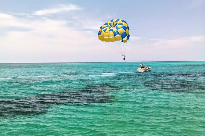 Grate River Rafting with Limestone Massage, Jet Ski and Parasailing combo tour - Tropical Bliss Beach for jet skis and parasailing