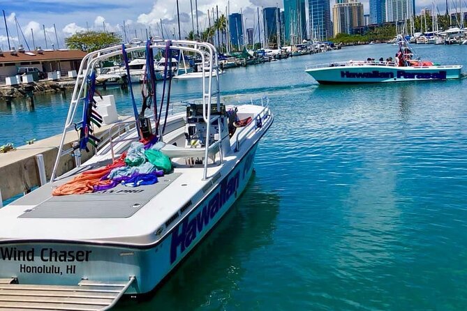 Hawaiian Parasail Since 1977 from Waikiki Beach - Taking Flight Above Waikiki Beach