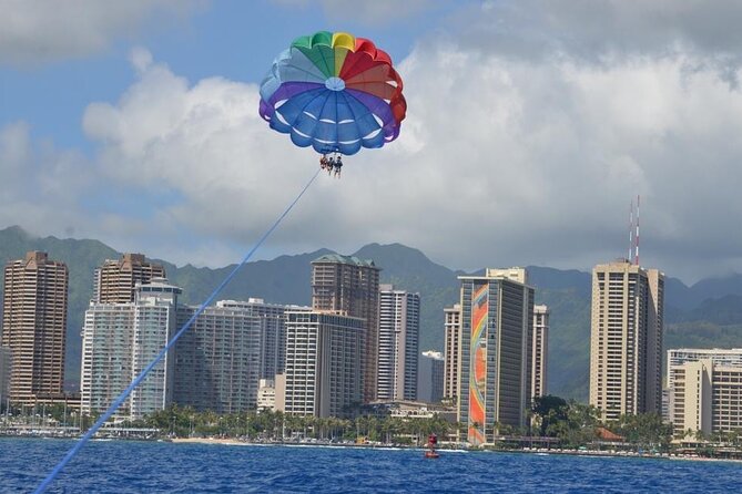 Hawaiian Parasail Since 1977 from Waikiki Beach - Tandem and Triple Flights at Up to 500 Feet