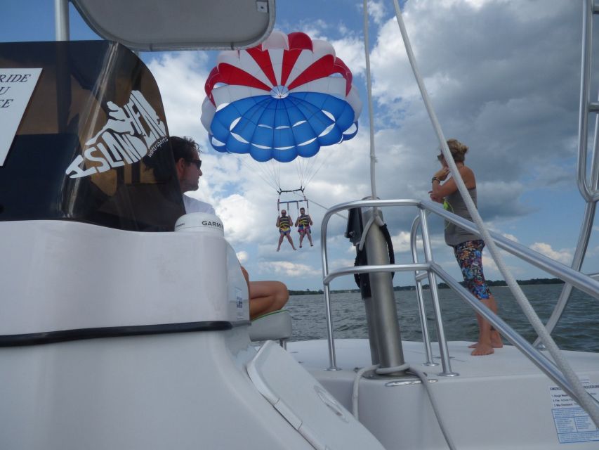 Hilton Head Island: High-Flying Parasail Experience - Taking Off From Island Head Harbor