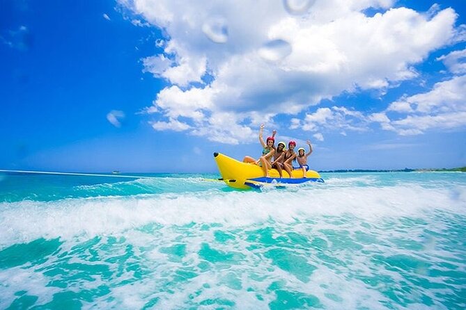 Hurghada Summer mix: Parasailing, and Banana Boat Fun - What the parasailing portion offers