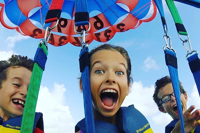 Key to the Sea Parasailing- Birds Eye View of the Best Beach in the world - Why first-timers often feel comfortable