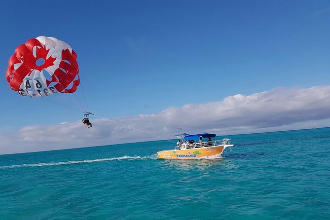 Key to the Sea Parasailing- Private Charter - Stay dry or take a toe dip