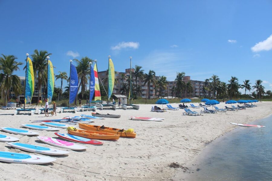 Key West: All-Day Watersports Beach Pass With Parasailing - Parasailing above the Atlantic